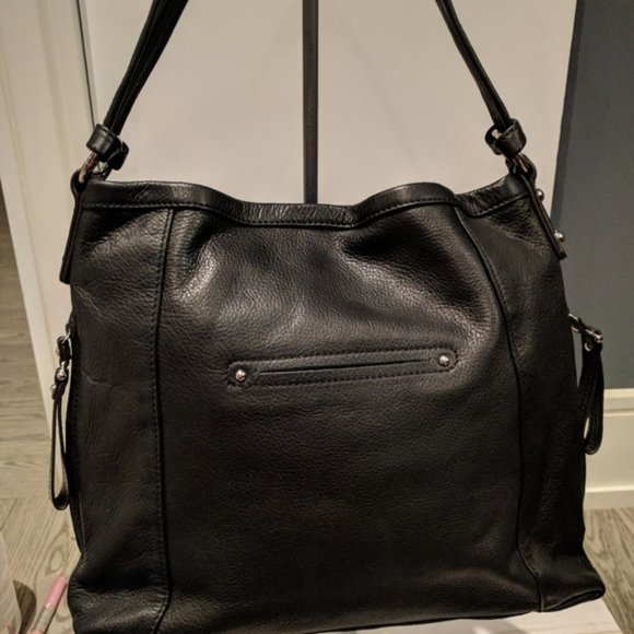 black leather shoulder bag - Picture 6 of 6